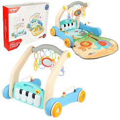 Развивающий игровой коврик, синий, кор.