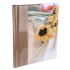 Фотоальбом 10 "магнитных"листов 23X28см, пер-т внутр.спираль