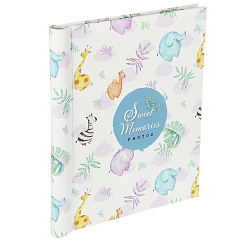 Фотоальбом 10 "магнитных"листов 23X28см, пер-т внутр.спираль