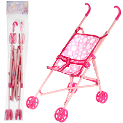 Коляска металлическая для кукол 47*23*50
