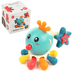 Развивающая игрушка "Осьминог 10-в-1", кор.