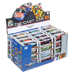 Машинка металл 1:48 дисплей 29х17х15 см.