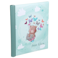 Фотоальбом 10 "магнитных"листов 23X28см, пер-т внутр.спираль