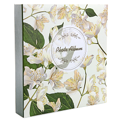 Фотоальбом 400ф 10X15см, ПП карм., пер-т 3-кольца