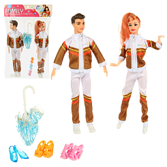 Кукла "Молодая пара" в асс., 24х4х38 см, пакет.