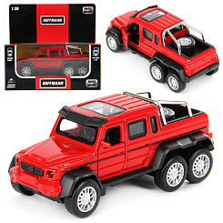 Машина металлическая DESERT OFFROADER 1:36, звук/свет, дв.откр.,инерц., цв. в асс