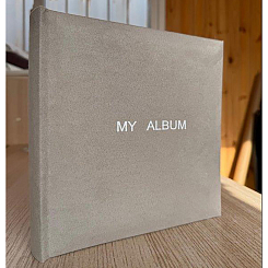 Фотоальбом 200ф 10X15см, бум.карм.с мемо, книжн. пер-т