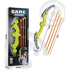 Набор лук со стрелами (лук 64,5-18,3 см), кор.