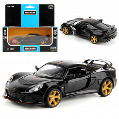 Машина металлическая  Lotus Exige S 1:28, звук/свет, двери откр.,инерц