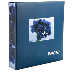 Фотоальбом 50 "магнитных"листов 23X28см, пер-т 3-кольца