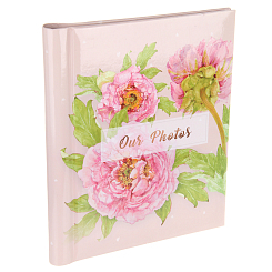 Фотоальбом 20 "магнитных"листов 23X28см, пер-т внутр.спираль