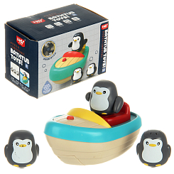 Игрушка для ванной  "Пингвин" 14,8х8,9х10,1 см., в кор.