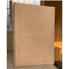 Фотоальбом 300ф 10X15см, бум.карм.с мемо, книжн. пер-т