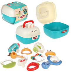 Набор погремушек 10 шт, пластиков упаковка