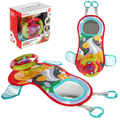 Развивающая игрушка руль "Активный малыш", свет.,звук., в кор.