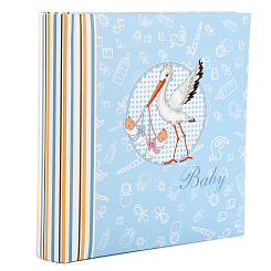 Фотоальбом 200ф 10X15см, бум.карм.с мемо, книжн. пер-т