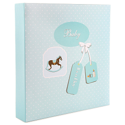 Фотоальбом 500ф 10X15см, ПП карм, пер-т 3-кольца