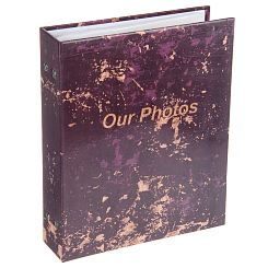 Фотоальбом 200ф 10X15см, ПП карм.