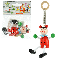 Деревянная игрушка "Попрыгунчик", в ассортименте