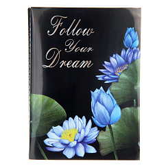 Фотоальбом 36ф 10X15см, ПП карм.,мягкая обложка, черные страницы