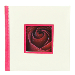 Фотоальбом 200ф 10X15см, бум.карм.с мемо, книжн. пер-т