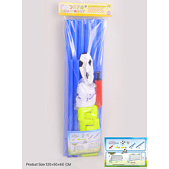 Н-р для игры в футбол (ворота 120X50X60 см/мяч 14 см), пакет.