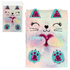 Блокнот "Мисс Китти" (пушистый)