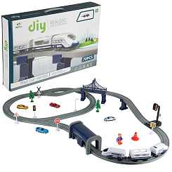 Игровой набор железная дорога "Город"