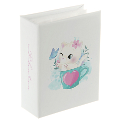 Фотоальбом 100ф 10X15см, ПП карм.