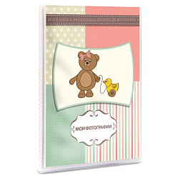 Фотоальбом 36ф 10X15см, ПП карм.,мягкая обложка