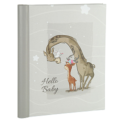 Фотоальбом 30 "магнитных"листов 23X28см, пер-т внутр.спираль