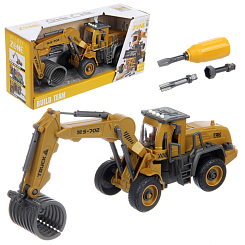 Машинка "Спецтехника, скрутка" 32х10х14,5 см.