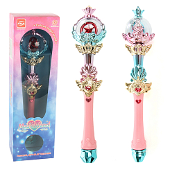 Волшебная палочка со св. и зв., 13х9,5х45 см, кор.