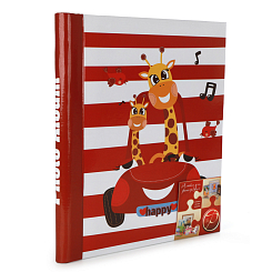 Фотоальбом 10 "магнитных"листов 23X28см, пер-т внутр.спираль