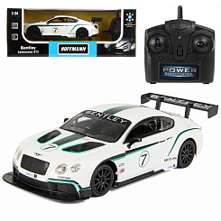 Машина Р/У 1:24 BENTLEY CONTINENTAL GT3-SPECIAL VERSION, свет передних и задних фар, цвета в асс.