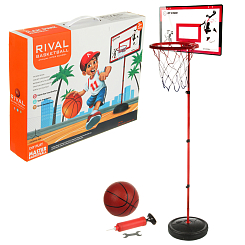 Н-р для баскетбола  (стойка h-145см,мяч d/13см), кор.