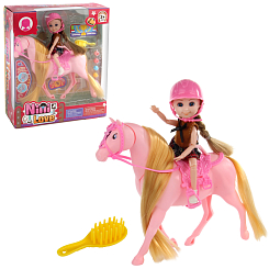 Кукла Нини "Наездница", 15см