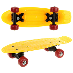 Скейтборд 43х13см, колеса PVC  в асс