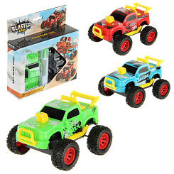 Машинка инер. Внедорожник бьётся вдребезги ,46х33х48, блистер.