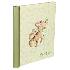 Фотоальбом 10 "магнитных"листов 23X28см, пер-т внутр.спираль