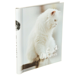 Фотоальбом 10 "магнитных"листов 23X28см, пер-т внутр.спираль