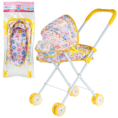 Коляска металлическая для кукол 54*27*33