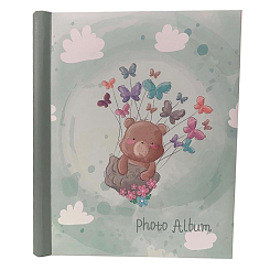 Фотоальбом 30 "магнитных"листов 23X28см, пер-т внутр.спираль