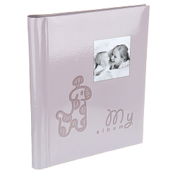 Фотоальбом 20 "магнитных"листов 23X28см, пер-т внутр.спираль