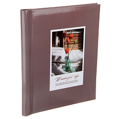 Фотоальбом 10 "магнитных"листов 23X28см, пер-т внутр.спираль