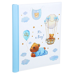 Фотоальбом 10 "магнитных"листов 23X28см, пер-т внутр.спираль