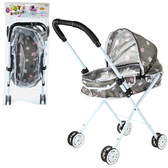 Коляска для кукол металлическая 34*25*54,5