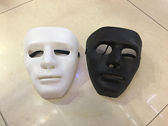 Маска карнавальная черн., бел., 1 шт, в асс.