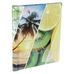 Фотоальбом 10 "магнитных"листов 23X28см, пер-т внутр.спираль