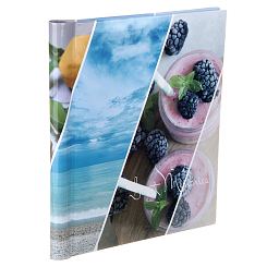 Фотоальбом 10 "магнитных"листов 23X28см, пер-т внутр.спираль